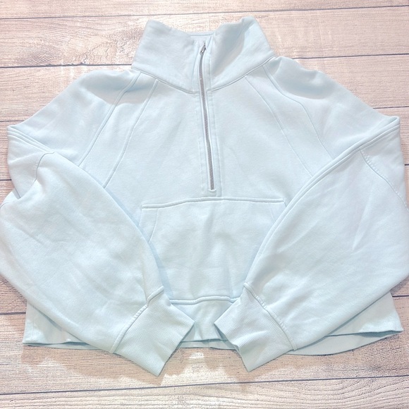 🍋Women’s Lululemon Scuba Oversized Funnel Neck Shirt size M/L🍋 - Picture 2 of 16